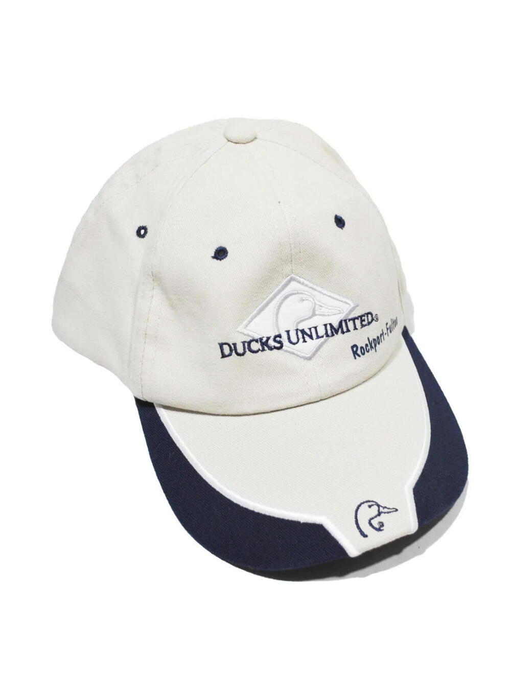 Vintage Ducks Unlimited Hunting Bird Camo Deer Hunt Strap Hat
